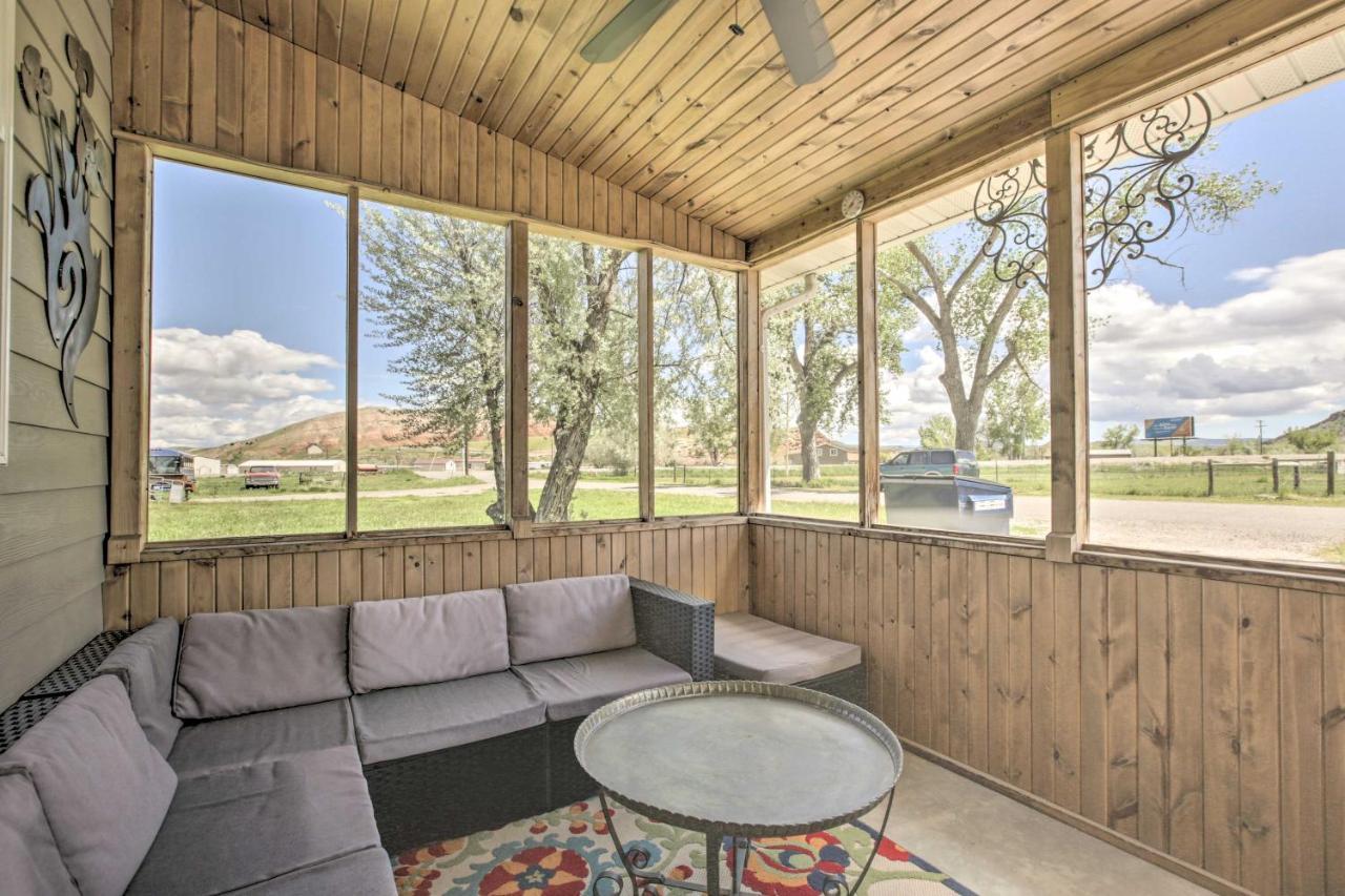 Idyllic Gem Screened Porch, Half Mi To River! Термополис Екстериор снимка